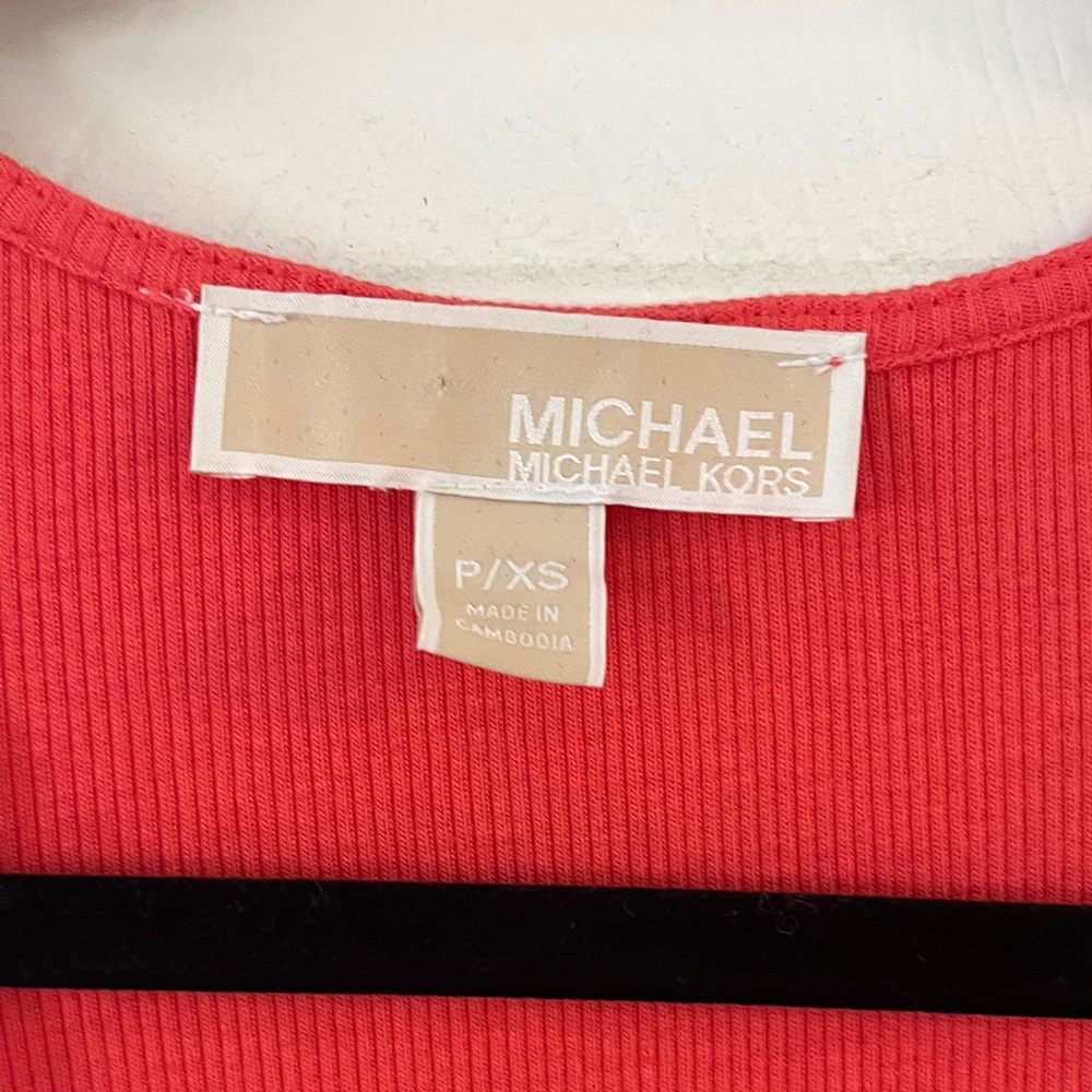 Michael Kors Vibrant Red Maxi Dress - Picture 2 of 5